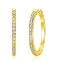 925 Sterling Silver Fashion Moissanite Earring